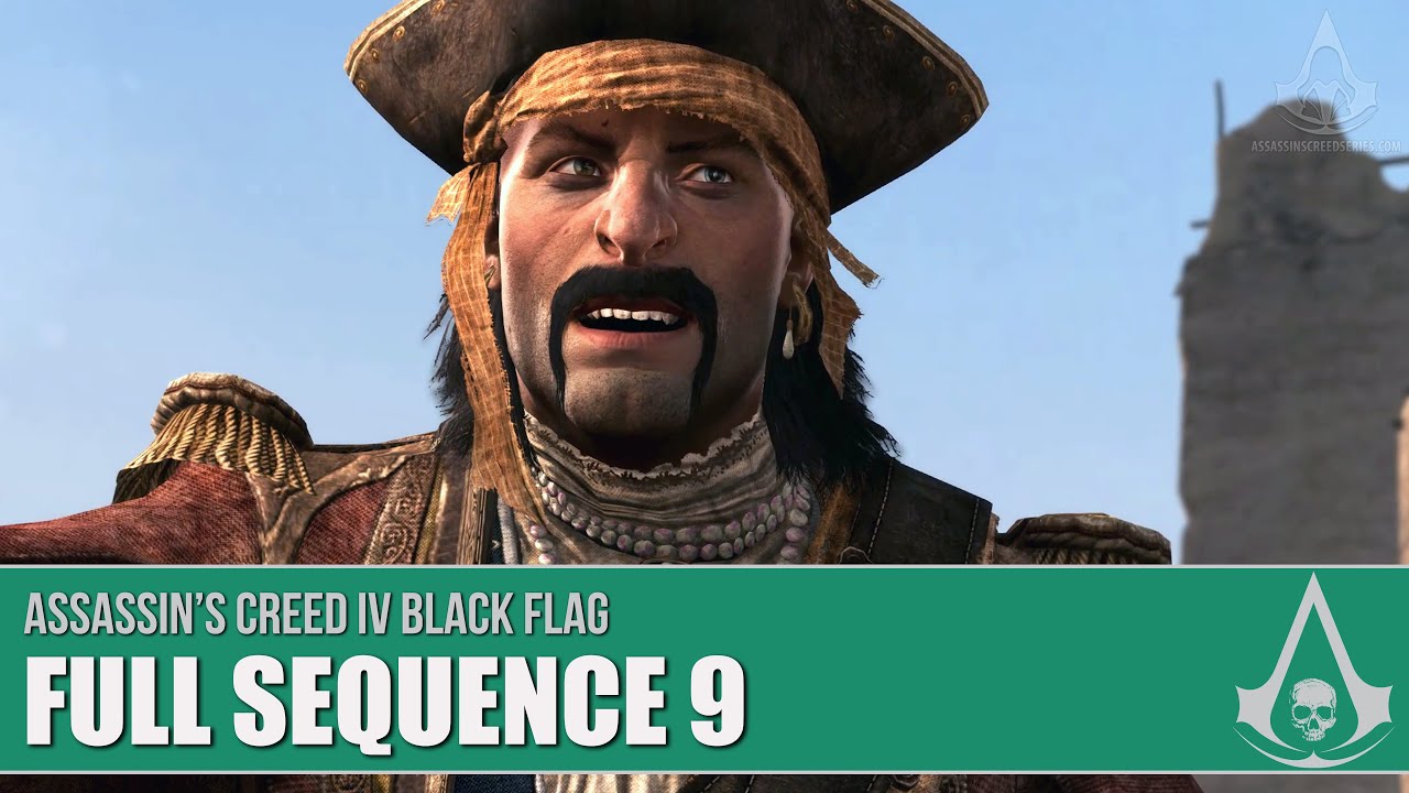 Assassin's Creed 4: Black Flag - 100% Sync Walkthrough - Part 39 - Sequence  #9 - Memory #1 