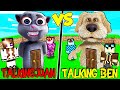 CASA TALKING JUAN CONTRO CASA TALKING BEN SU MINECRAFT!!