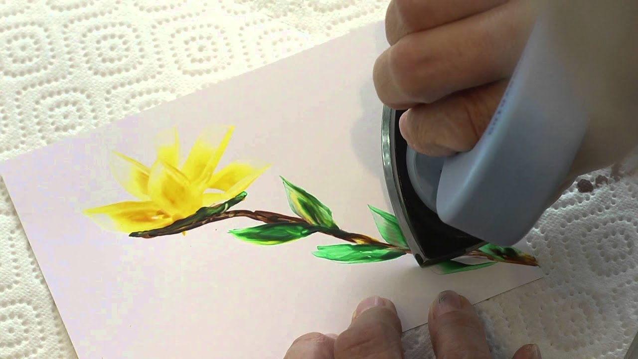 Encaustic -- Workshop, Folge 6/6: Libellen ... mit Ulrike Kröll