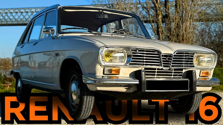 TEST - 🇫🇷 RENAULT 16, what an INDIGNITY... (aren't you ASHAMED?)