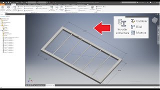 ESTRUCTURA en Inventor 2019