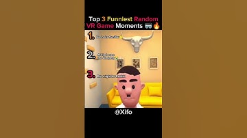Thumbnail of Top 3 Funniest Random VR Game Moments 🥽🔥#funny #vr #shorts #tiktok