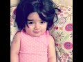 اجمل طفله حالات وتس اب معى شيله صباح الخير من قلبي صباحه