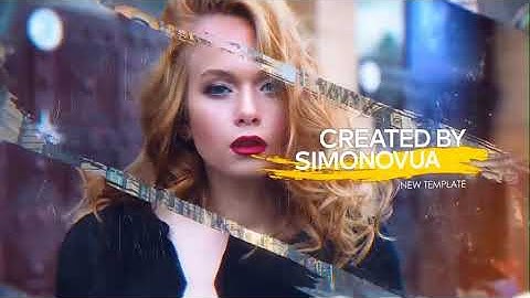 Brush Strokes Opener | After Effects Template | Openers