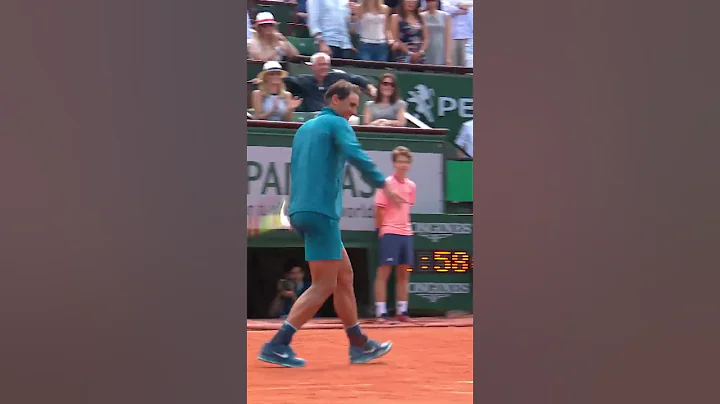 Rafael Nadal vs Ball Boy I Roland-Garros