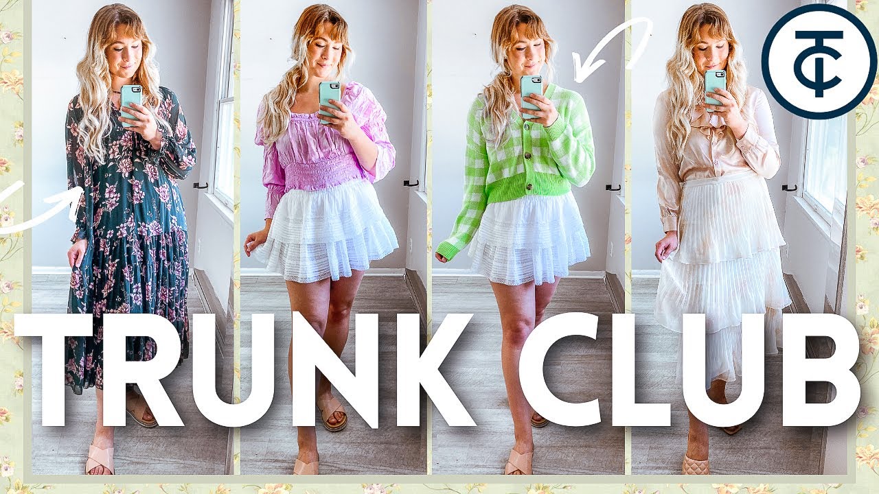 GARDEN THEMED TRUNK CLUB UNBOXING 2021 | SUMMER TRUNK CLUB REVIEW AND TRY ON 2021