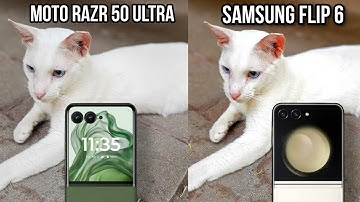 Moto Razr 50 Ultra vs Samsung Z Flip 6 Camera Test 🔥 - WHICH ONE TO BUY ?
