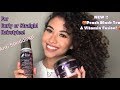 The Mane Choice Peach Black Tea &amp; Vitamin Fusion | for Curly and Straight hair + Anti Shedding