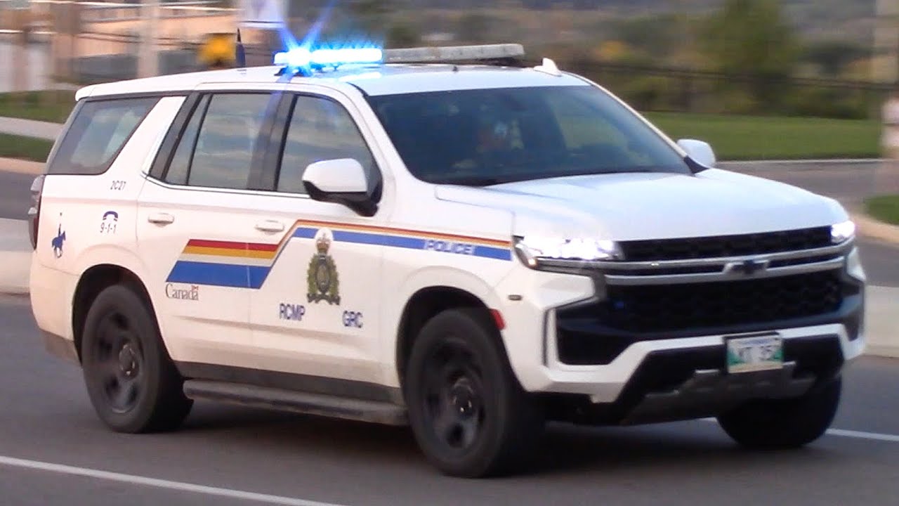 RCMP Tahoe Responding in Brandon, MB