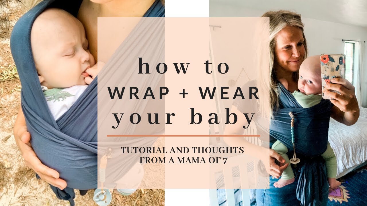 solly baby wrap newborn carry video