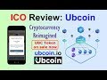 ICO Review: Ubcoin - Cryptocurrency Reimagined - UBC Token on Sale Now