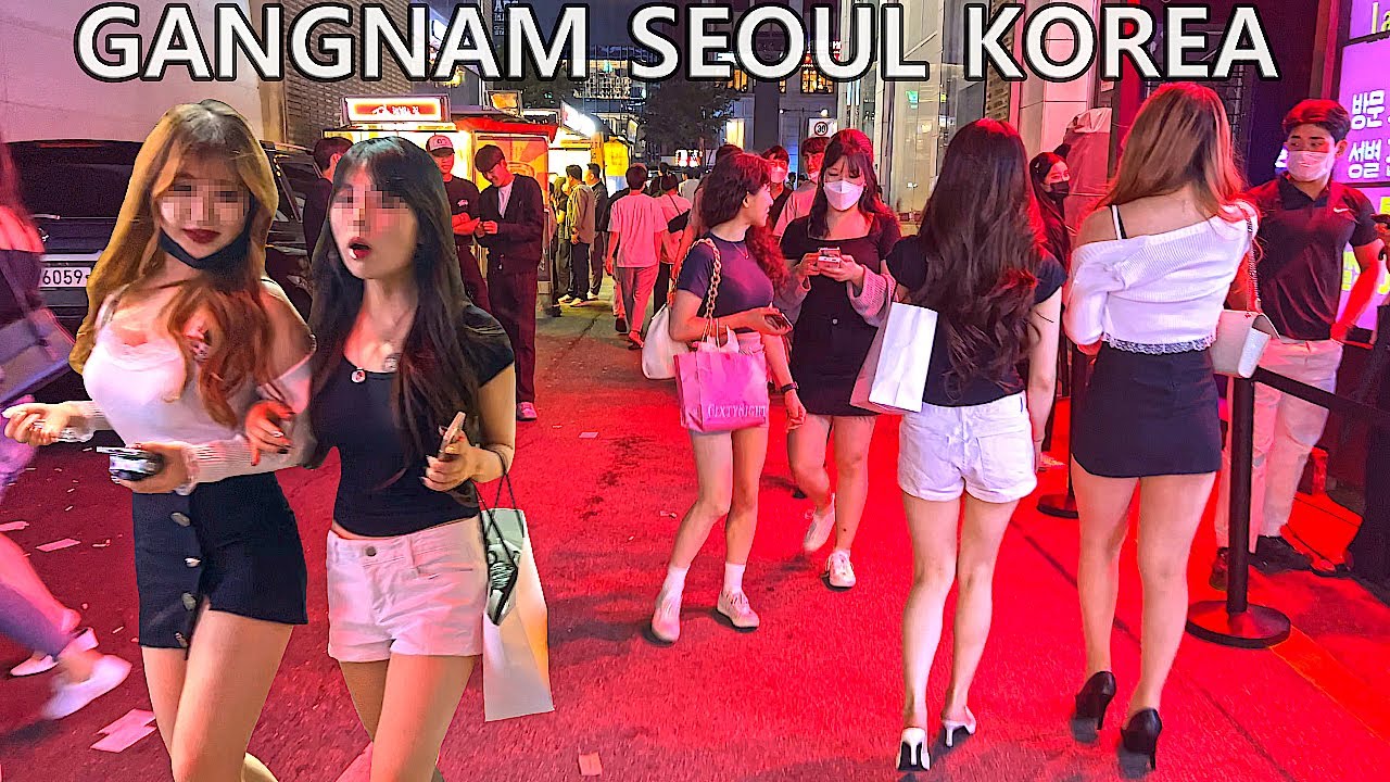 [4K 강남 클럽 거리 😎😎😎]- 많은 선남 선녀들이 강남에서의 멋진 시간을 보내고 있네요. 🔥🔥🔥즐겁게 같이 걸어요 👍👍👍GANGNAM/SEOUL/KOREA/JUST WALK