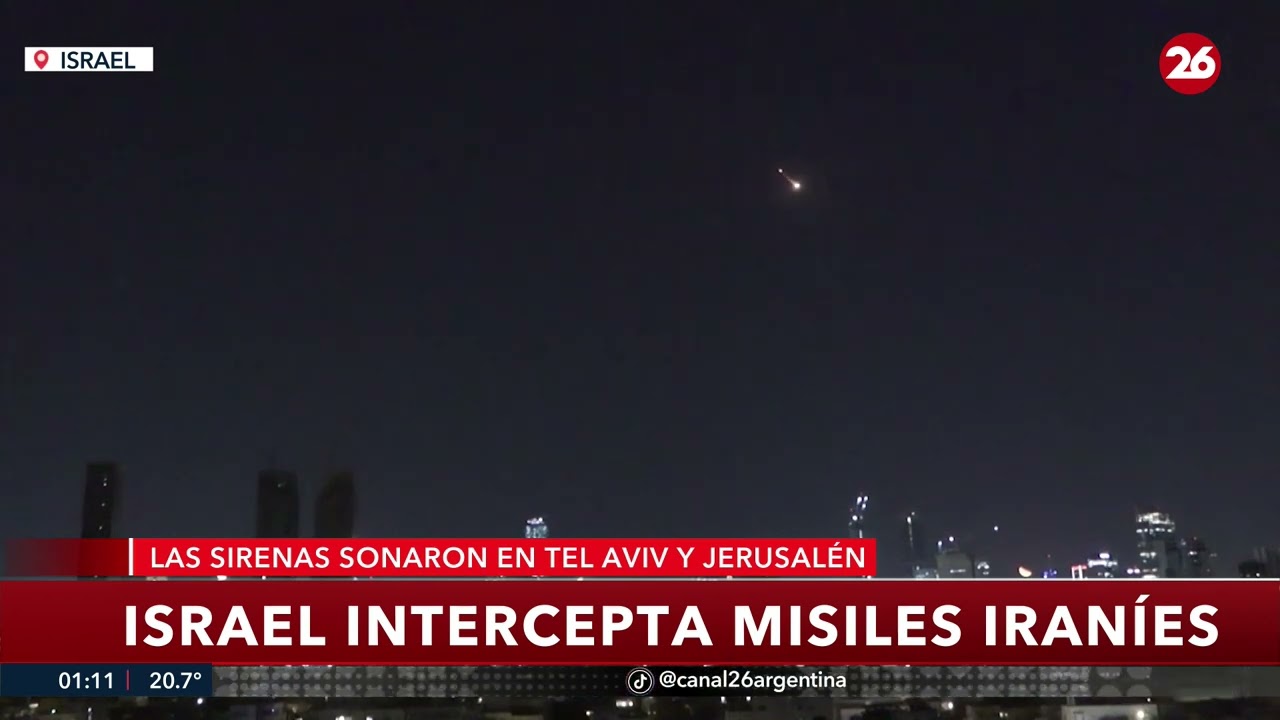 🚨 ESCALADA MILITAR | Israel pone en marcha su escudo aéreo