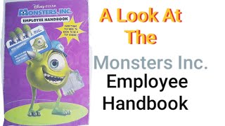 A Look at the Monsters Inc. Employee Handbook