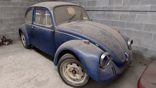 FIRST START IN 34 YEARS | 1968 VW Beetle - Will it Run?