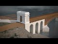 Recreación del Puente de madera de Trajano