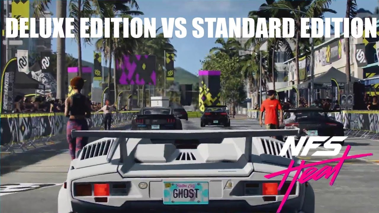 Need For Speed 2015 Regular Edition Vs Deluxe Edition 