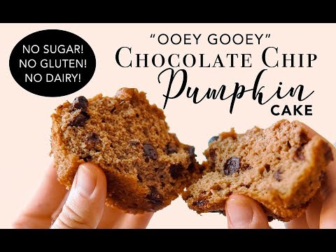 You Won't Believe It's SUGAR-FREE! Chocolate Chip PUMPKIN CAKE | Gluten Free, Dairy Free, Low Carb