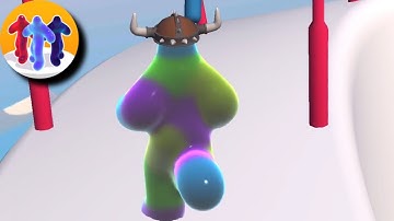 Blob runner - all levels gameplay (levels 21-30)