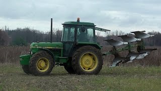 Orka zimowa 2015 - John Deere 1640 + Eberhardt Tiger 602 V [Full HD]