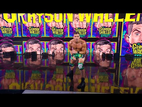 Grayson Waller Entrance WWE Monday Night RAW July 28 2025