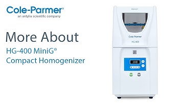 HG-400 MiniG® - Tissue Homogenizer and Cell Lyser