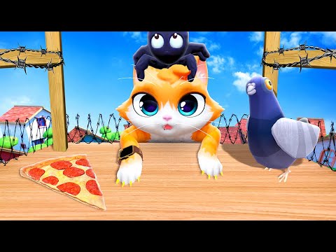 Building a Crazy SKY Base - I Am Cat VR
