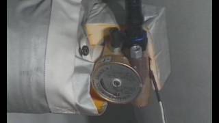 A 320 Tipe 1  Door escape slide deployment