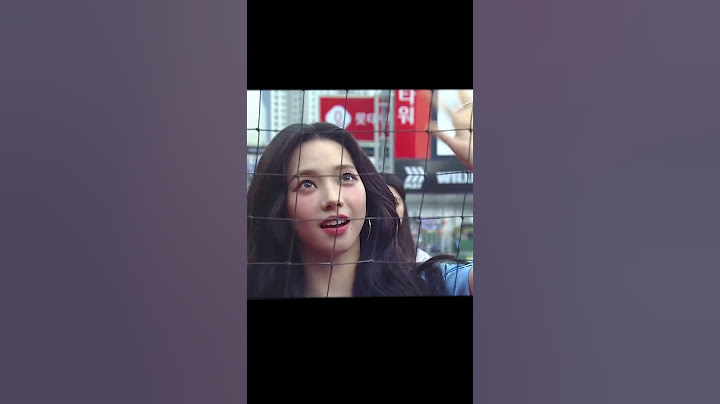 시구전 미친 미모 뽐내는 카리나