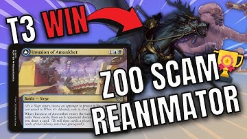 NEW Zoo Reanimator Brew Goes 5-0 in Modern! (Turn 3 WIN)