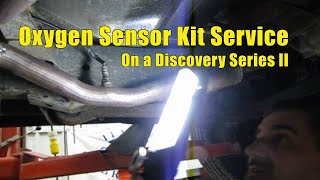 Oxygen Sensor Kit Install Service On Discovery 2