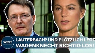 SAHRA WAGENKNECHT: Corona-Impfpflicht durchgefallen! Die knallharte Abrechnung mit Karl Lauterbach