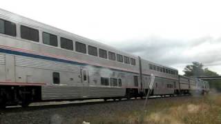 Amtrak Coast Starlight Arrivingdeparting Kelso, Wa, Nb