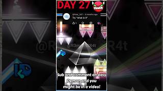 Comment an easy demon! #geometrydash #shortsviral #gd #shortvideos #mobilegaming #gaming #series