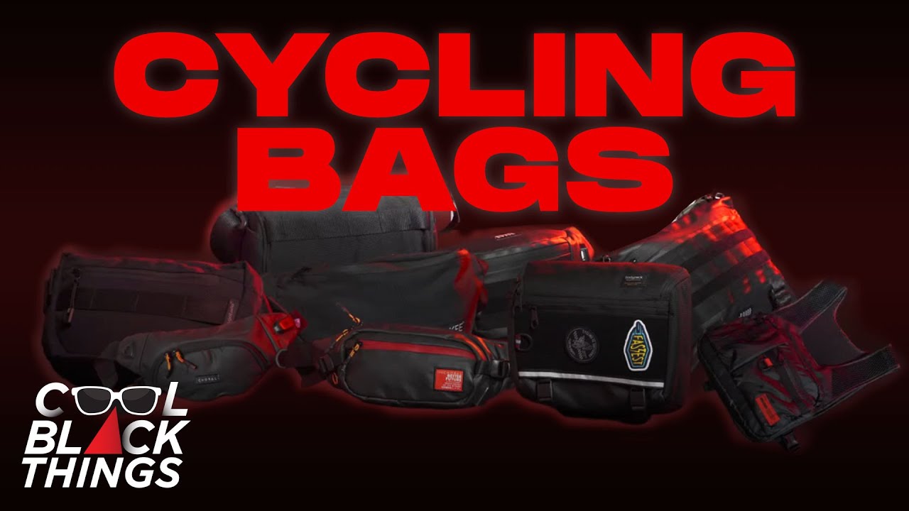 #BLACKLYFE 9 Cool Black Cycling Bag, Riding in Fashion/#COOL BLACK THINGS/2020 - EPS 08