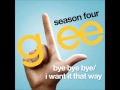 Glee - Bye Bye Bye/I Want It That Way (DOWNLOAD MP3 + LYRICS)