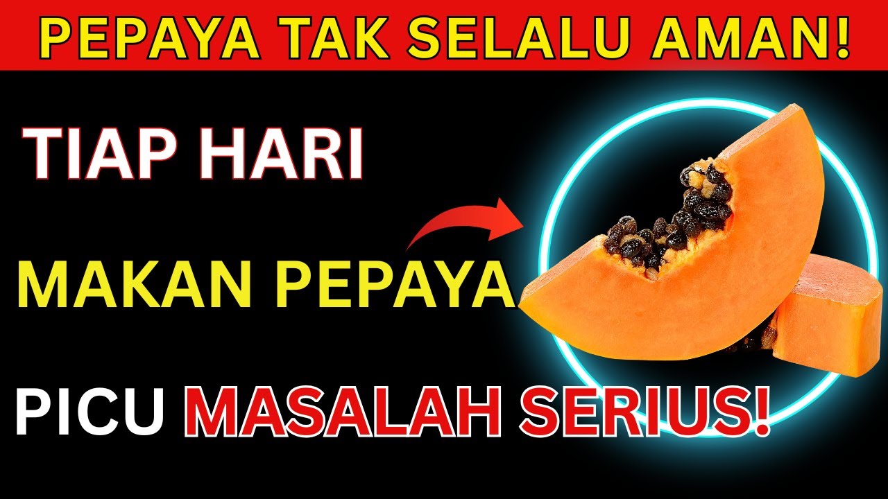 LANSIA WAJIB TAHU! Inilah Efek Aneh Pepaya Jika Dimakan Lansia Setiap Hari!