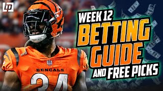 Free Picks for Week 12 NFL Games | Picks to Win, Best Bets, & MORE!