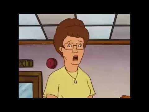 Peggy Hill gets her pants pulled down by Dooley