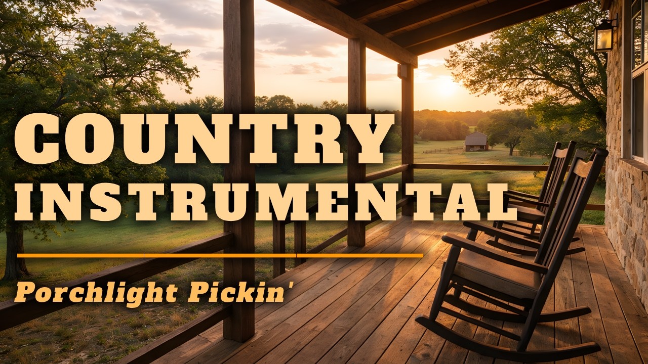 Acoustic Country Music | Porchlight Pickin’ (1 Hour)