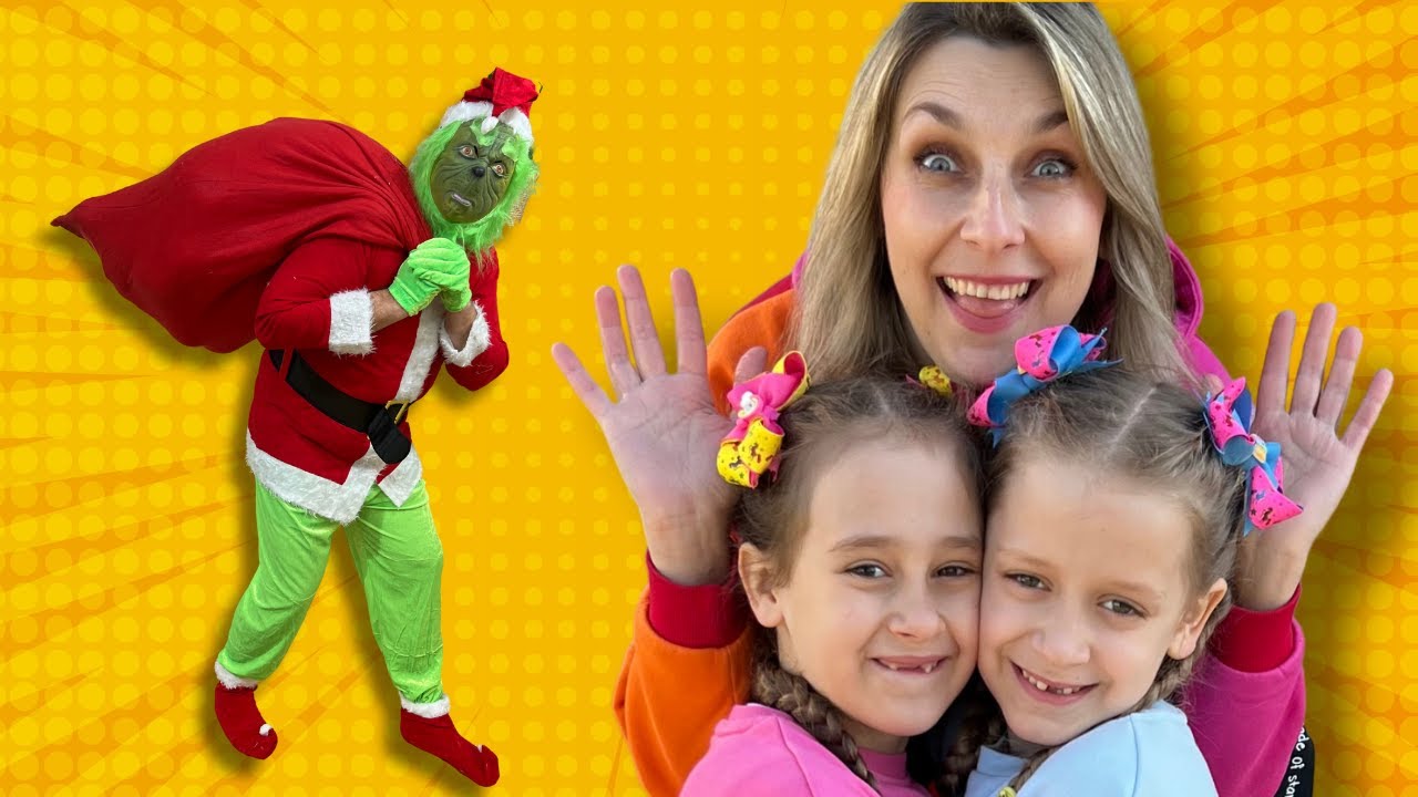 GRINCH W NASZYM DOMU 😮 KOMPILACJA FILMÓW Z GRINCHEM I GANGIEM MOCNIAKÓW 😊