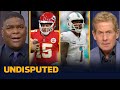 Chiefs defeat Dolphins: Mahomes scoreless in 2nd half, Tyreek held w/o TD | NFL | UNDISPUTED