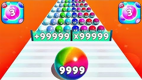 Satisfying Mobile Game: Marble Run, Count Masters, Roof Rails,Join & Clash 3D, Ball Run 2048