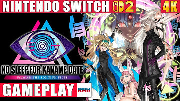 No Sleep For Kaname Date - From AI: The Somnium Files Nintendo Switch 2 Gameplay in 4K