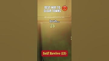 How to Clear Towns FAST in Dead Rails #shorts #deadrails