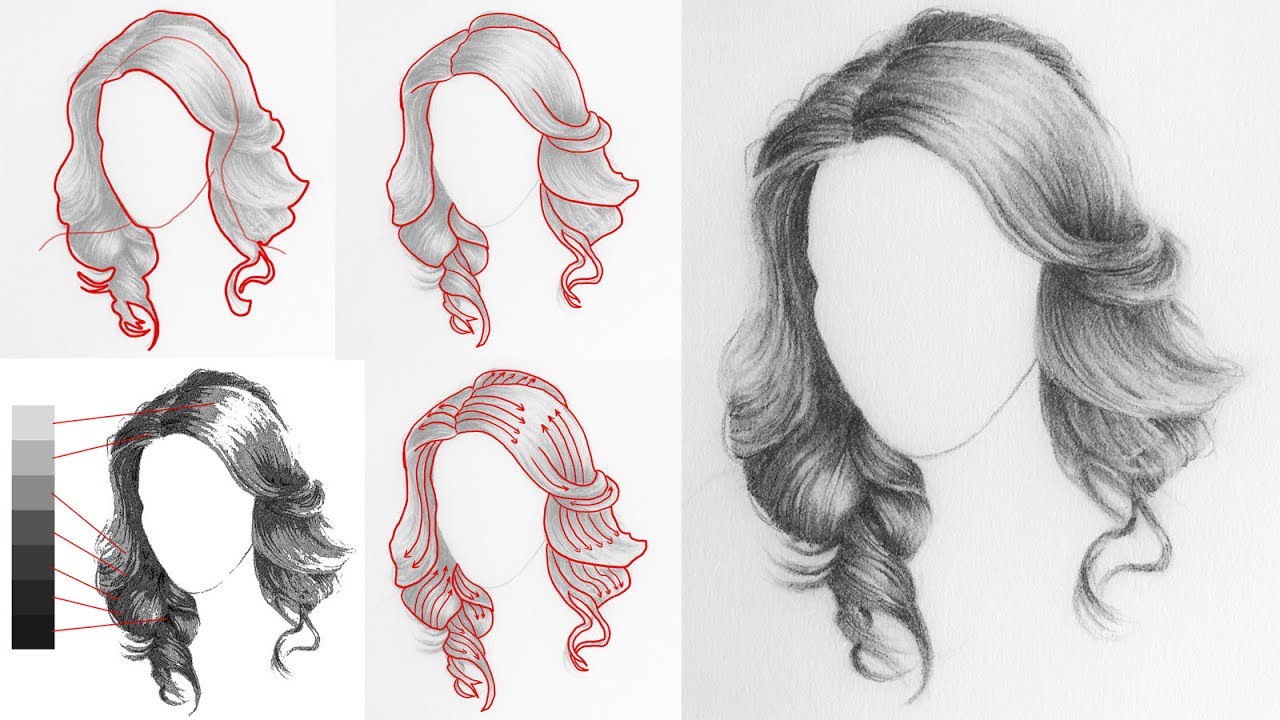 How To Draw Hair