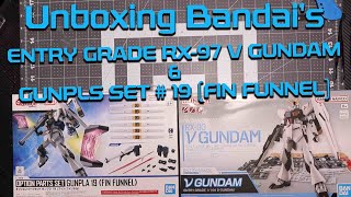 ENTRY GRADE RX-97 V GUNDAM & GUNPLS SET # 19 (FIN FUNNEL)