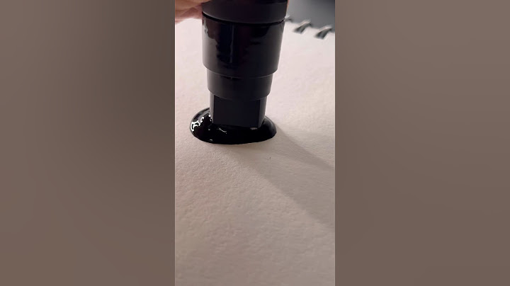 Activating a HUGE 🖤 POSCA Marker! #shorts #posca #black