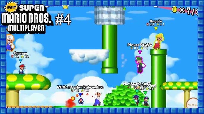 New Super Mario Versus ONLINE 