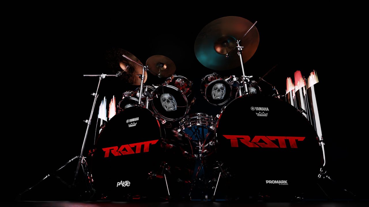 RATT 2023 Tour Drum Kit Concept Design YouTube